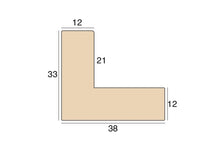 Load image into Gallery viewer, Tray Frame Shallow 12MM Distressed White
